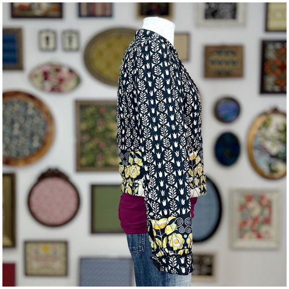 2007 Anthro “Quilted Yardbird Jacket” by Elevenses - Picture 2 of 16